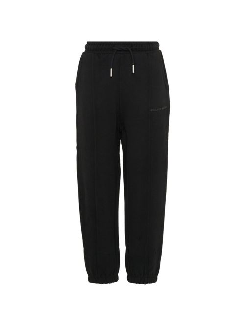 Pantalone felpa bambino Calvin Klein nero Calvin Klein Kids | IB0IB02605BEH